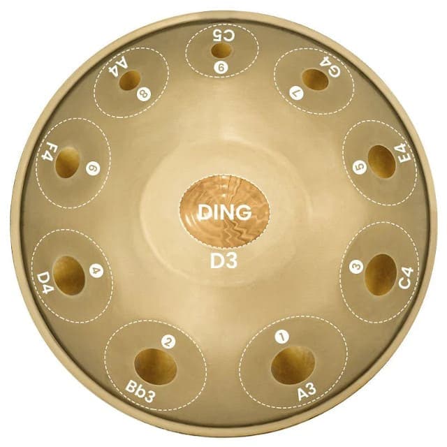 Handpan 10 notes Kalith