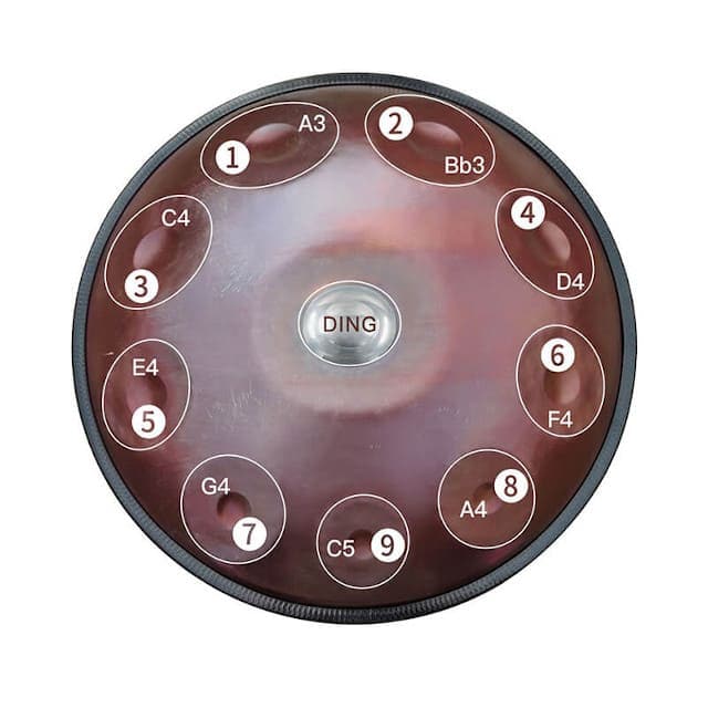 Handpan 10 notes Lioraé