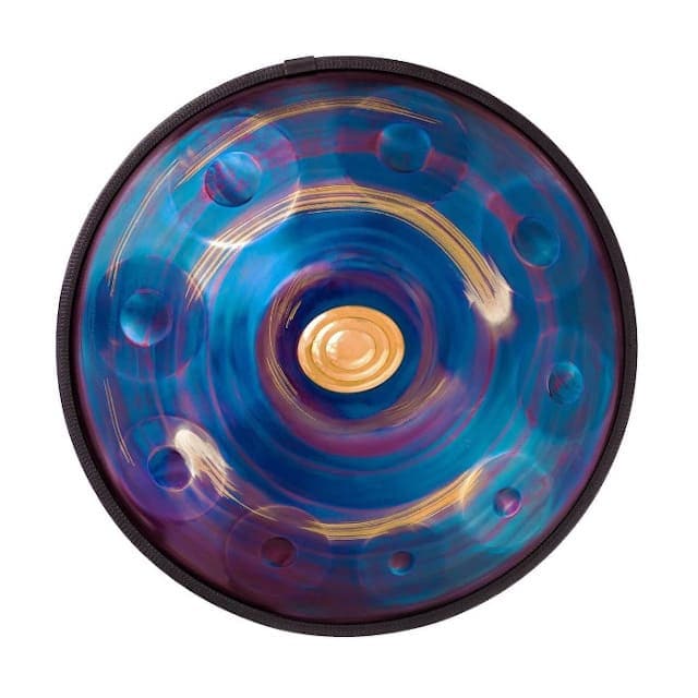 Handpan 10 notes Bleu Seren 440 Hertz
