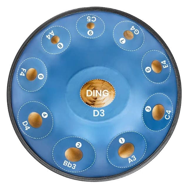 Handpan 10 notes Hand Drum Alona