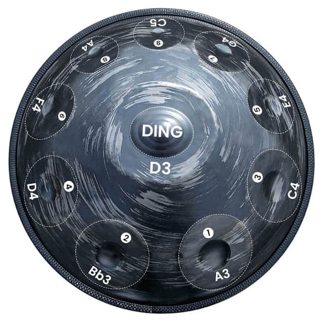 Handpan 10 notes Savra