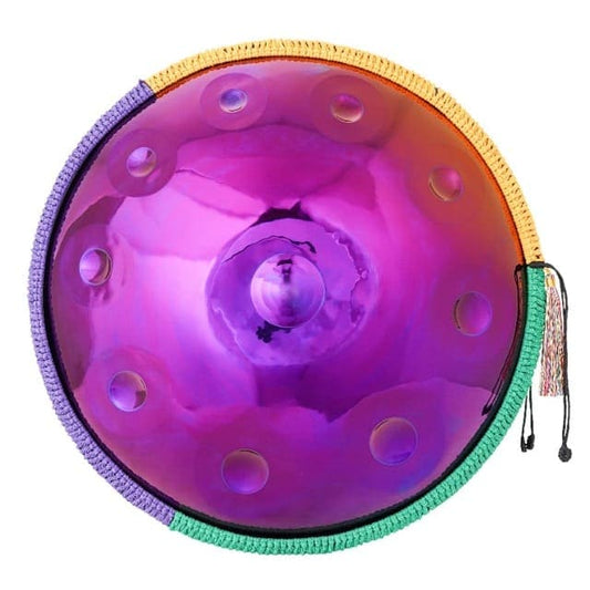 Handpan 10 notes Violet Lyra 440 Hertz