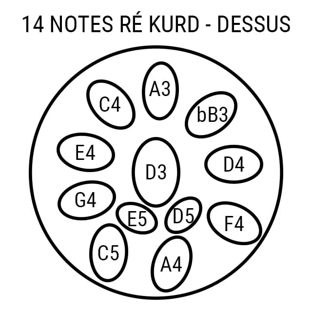 Handpan 14 notes Lysia
