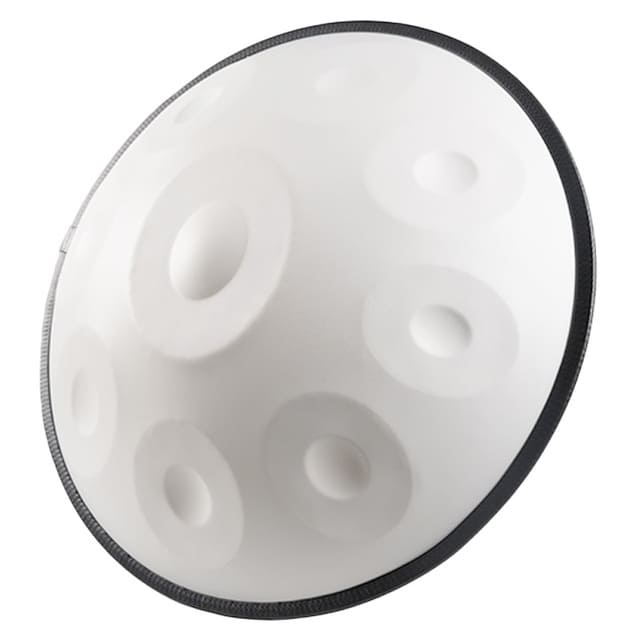 Handpan 9 notes Blanc Erya