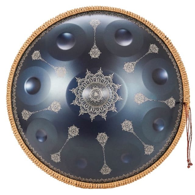 Handpan 9 notes Céleste Ambréa Bleu / 9 Notes / 440 Hertz