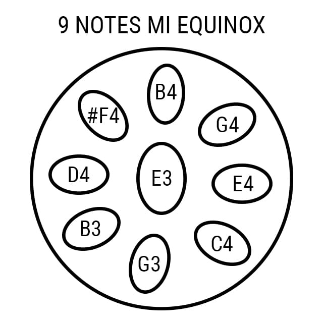 Handpan 9 notes Equinox Lysandre