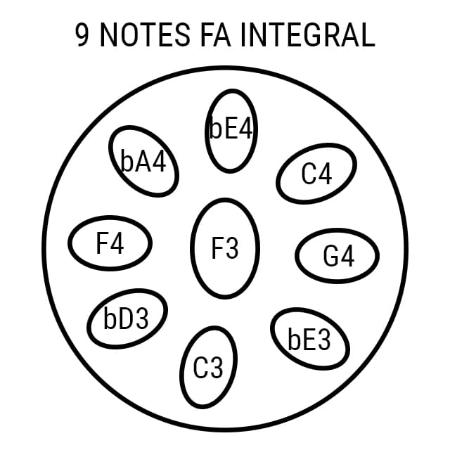 Handpan 9 notes Intégral Novalis
