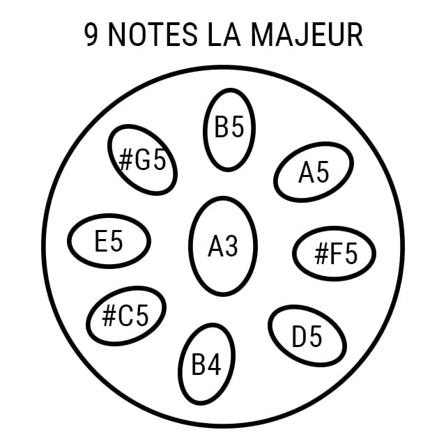 Handpan 9 notes La Armonia
