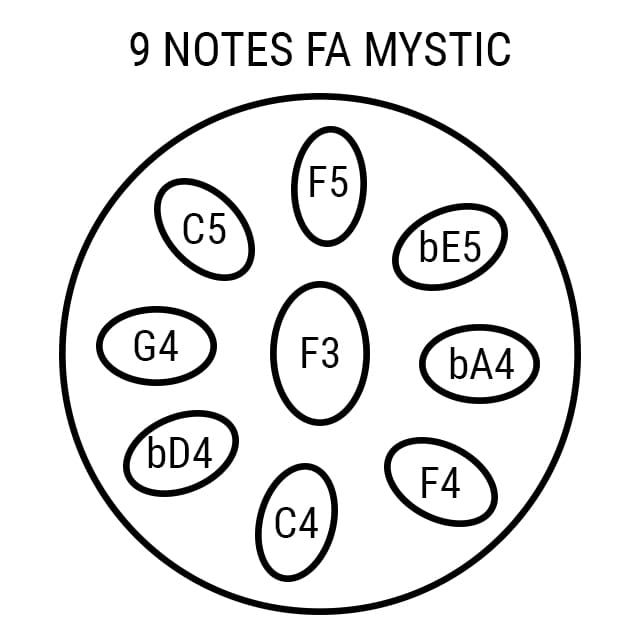 Handpan 9 notes Mystic Mythra